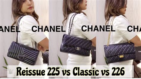 Chanel reissue vs classic flap